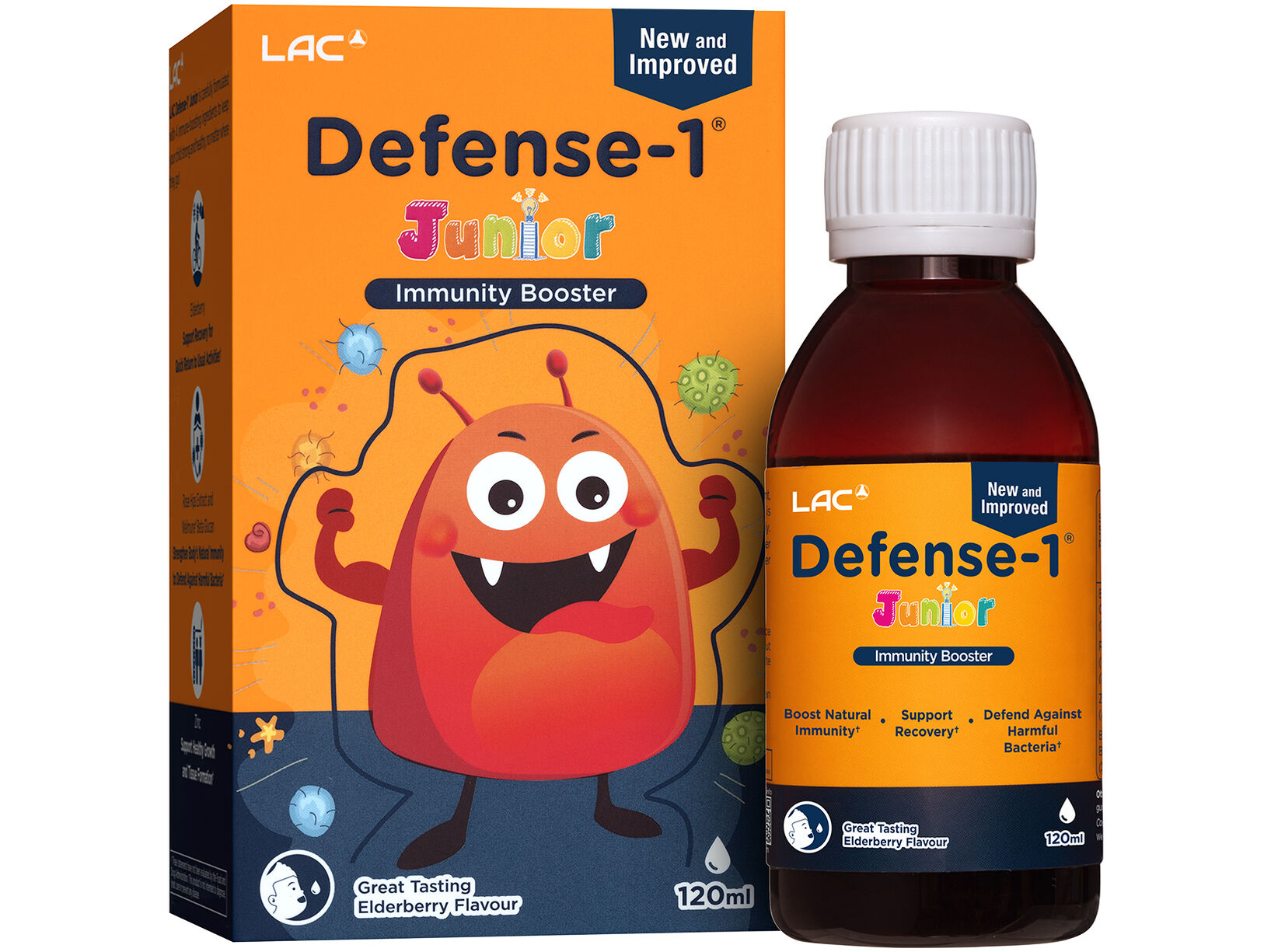 LAC Defense-1 Junior хүүхдийн дархлаа — 120 мл