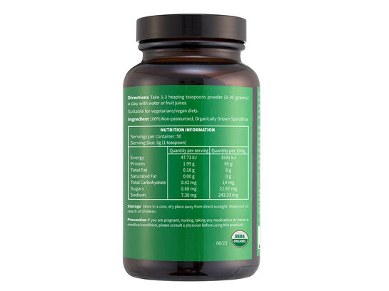 Organic Spirulina™ - Complete Nutrient Support