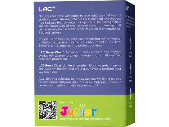 Berry Clear® Junior  - Antioxidant-rich Eye Protection