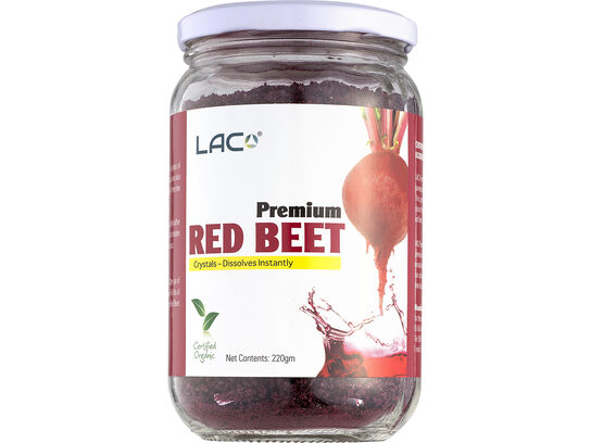 Premium Red Beet Crystals - Dissolves Instantly
