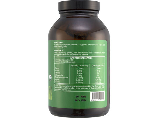 Green Barley Juice Concentrate™ - 33:1 Concentration