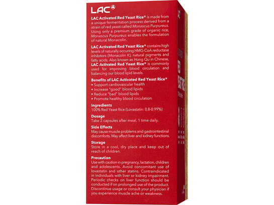 Red Yeast Rice™ - Naturally Occuring Monacolin K 