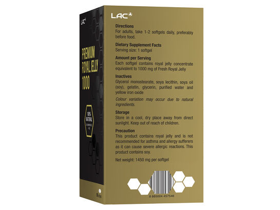 Premium Royal Jelly 1000mg 
