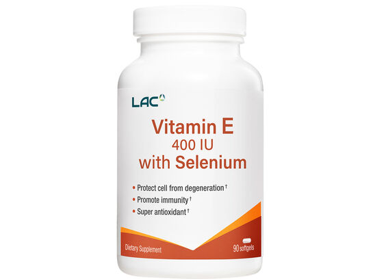 Vitamin E 400 IU with Selenium 