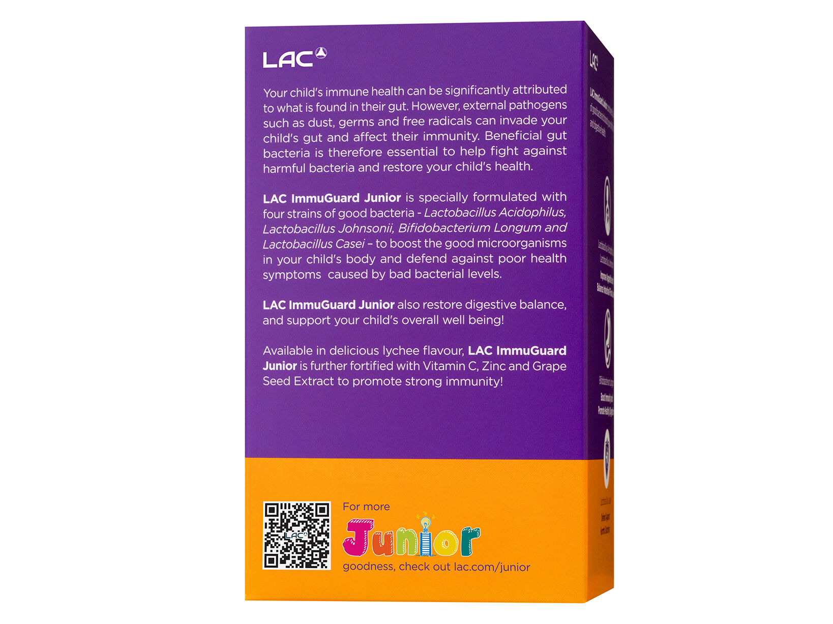 ImmuGuard Junior Complete Immune and Digestive Support LAC