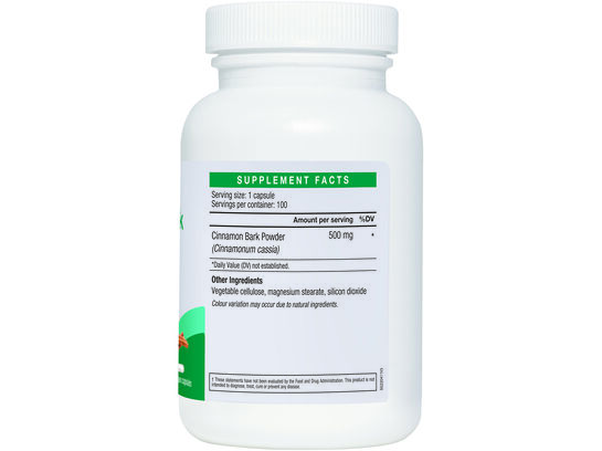Cinnamon Bark 500mg