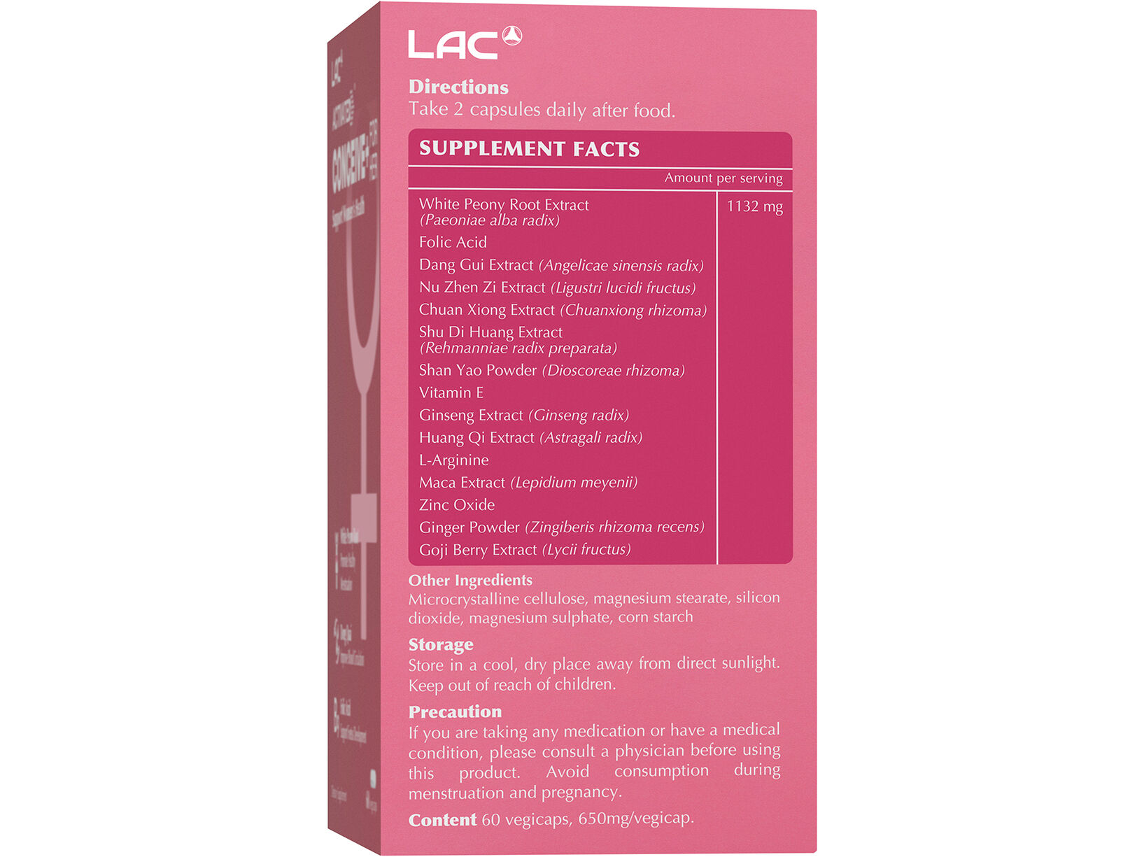 LAC Activated Conceive+ эмэгтэйчүүдэд — Хажуугаас, баруун