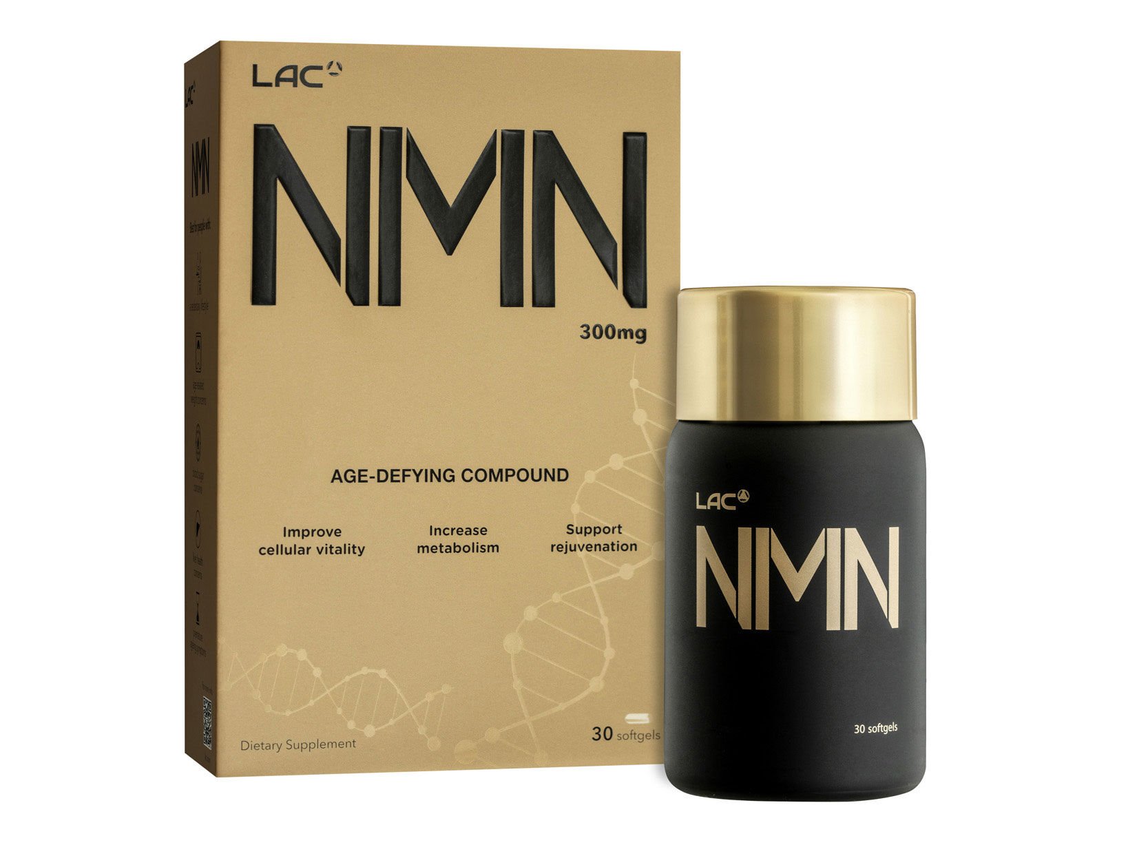 β-NMN Return Codeage - Liposomal NMN Platinum - 90 Capsules (30 Servings