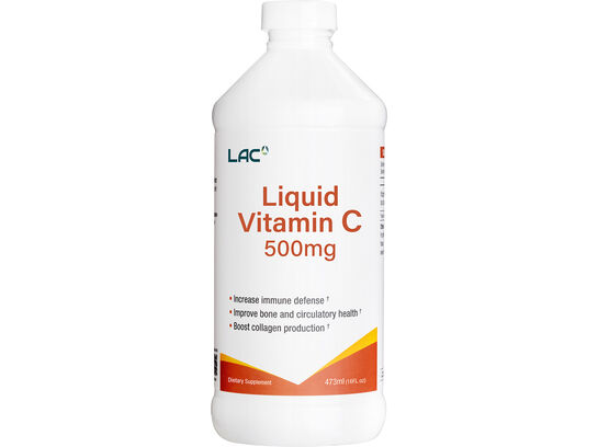 Liquid Vitamin C 500mg Orange Flavour