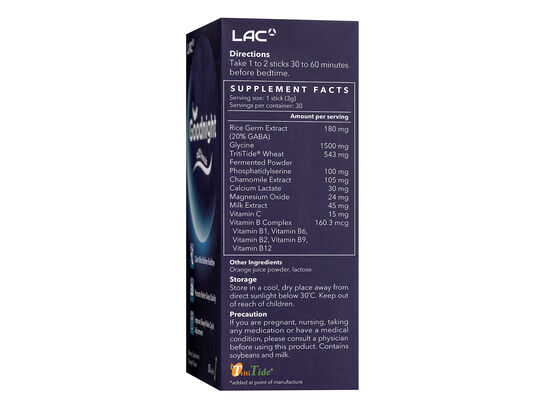 LAC Goodnight zzzz Formula Powder