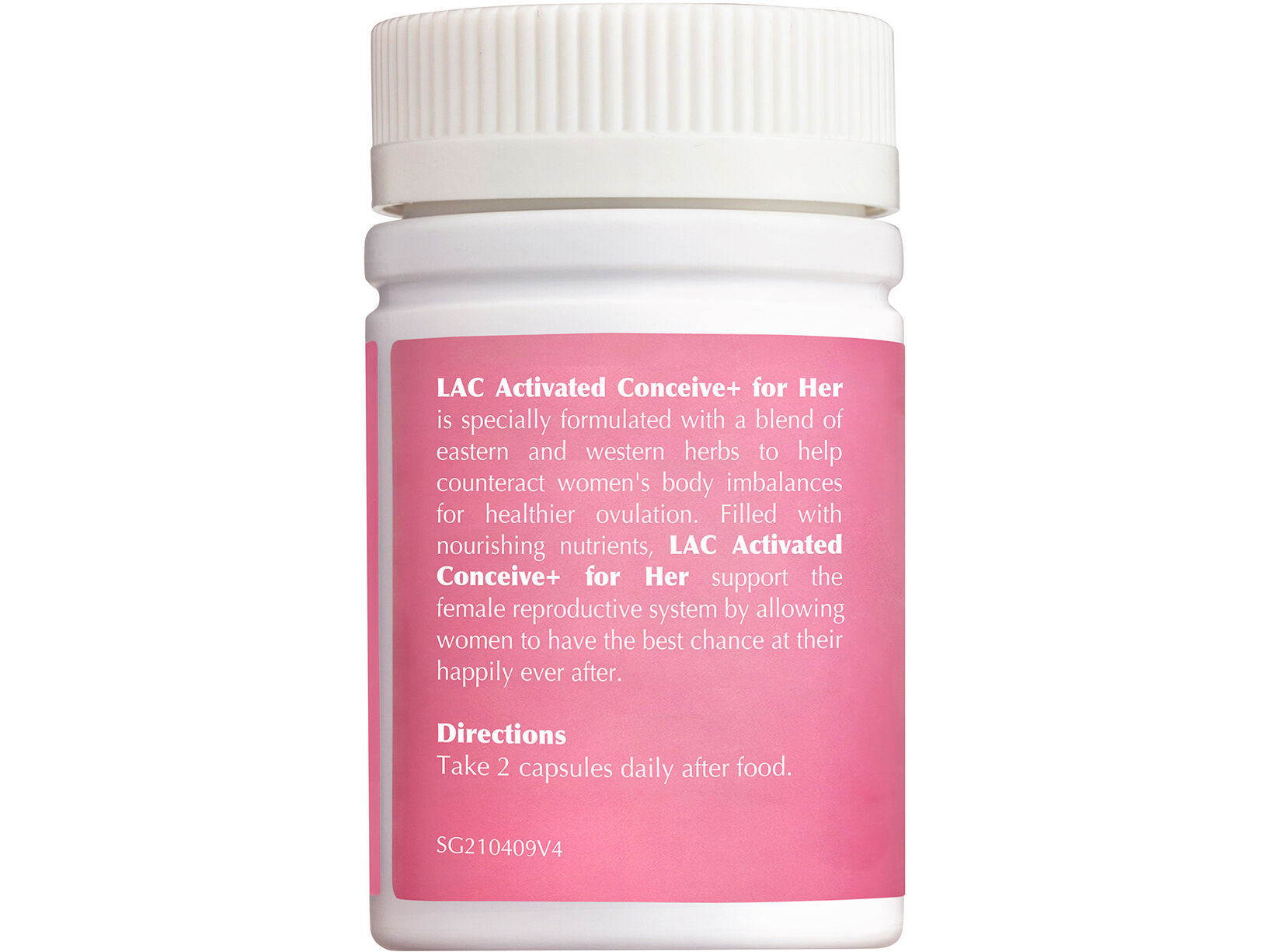 LAC Activated Conceive+ эмэгтэйчүүдэд — Зүүн талаас