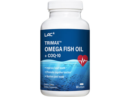 Trimax™ Omega Fish Oil + CoQ-10 
