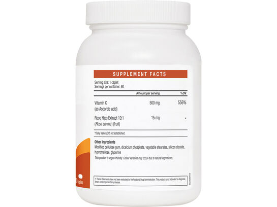 Vitamin C 500 Plus Rose Hips Timed-Release 