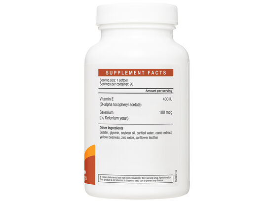 Vitamin E 400 IU with Selenium 