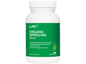 Organic Spirulina 500mg - Complete Nutrient Support