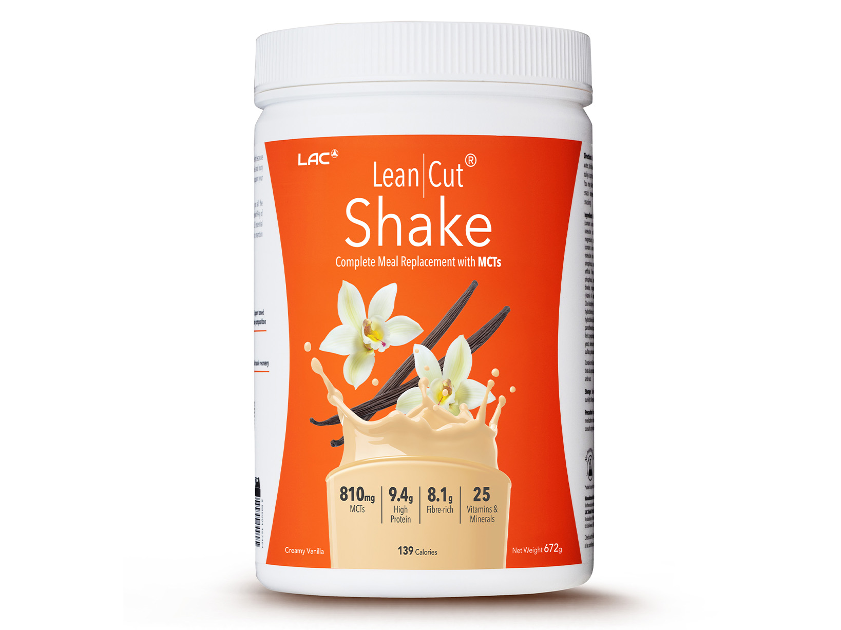 LAC LEANCUT® Shake Complete Meal Replacement Creamy Vanilla sold by LAC Global